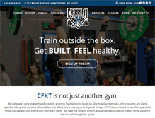 Tablet Screenshot of crossfitxt.com